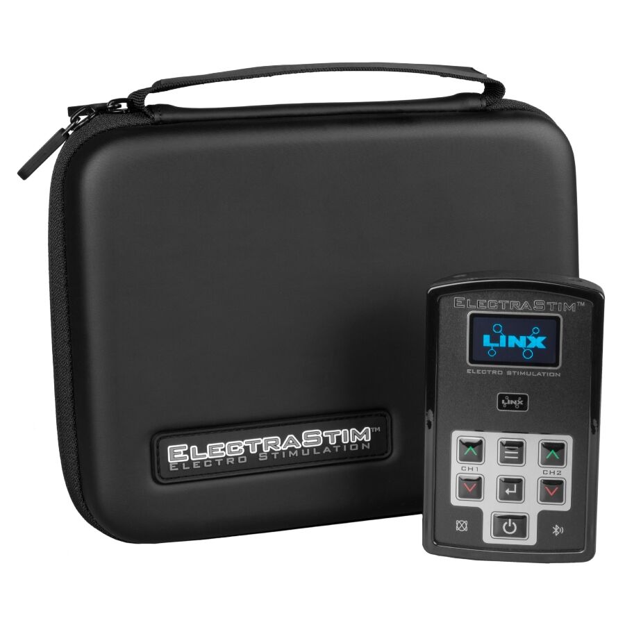 ELECTRASTIM Linx Stimulateur Électrique À Double Canal Application Té... - Aura Intime