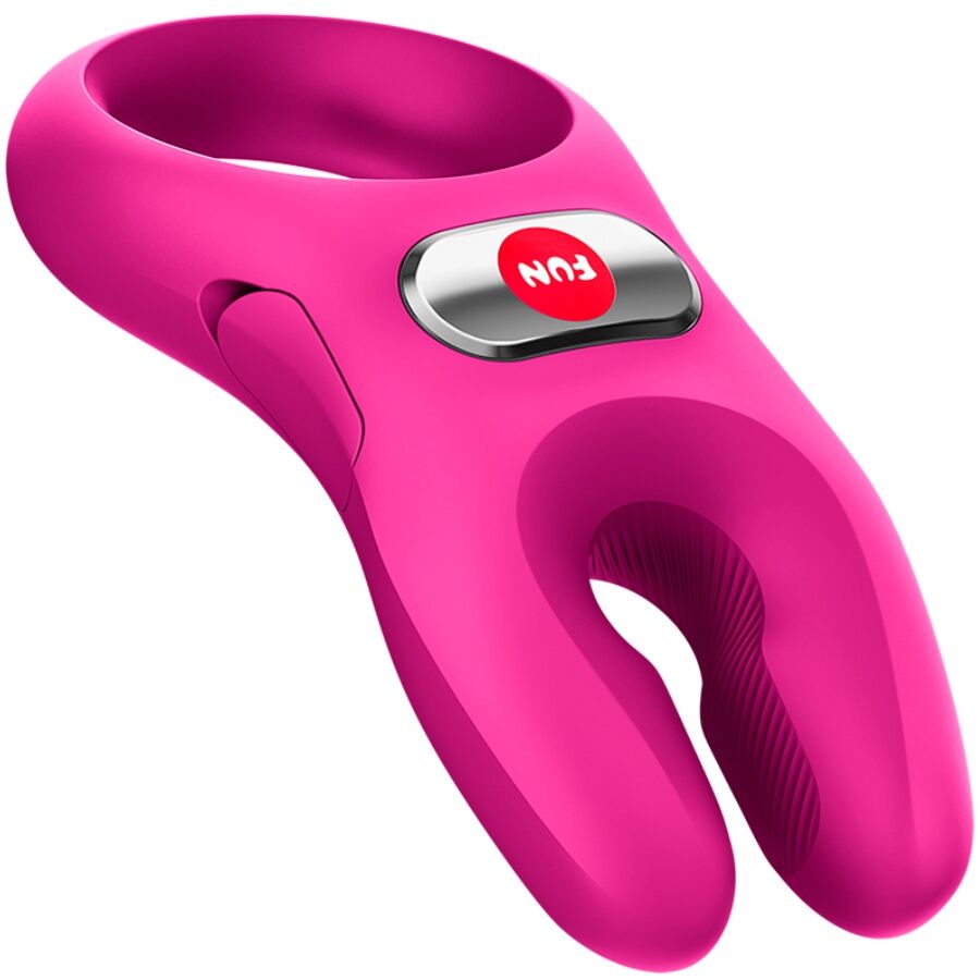 FUN FACTORY - Anneau Pénis Vibrant Pro Nos Magenta