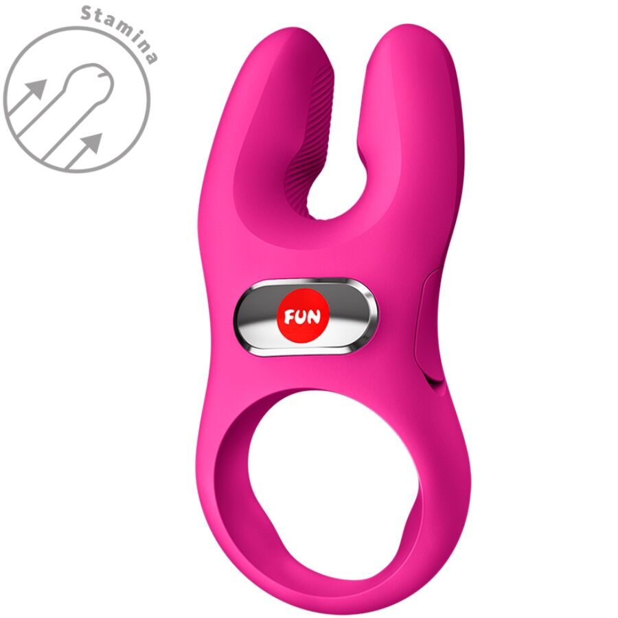 FUN FACTORY ANNEAU PÉNIS VIBRANT PRO NOS MAGENTA — vue arrière