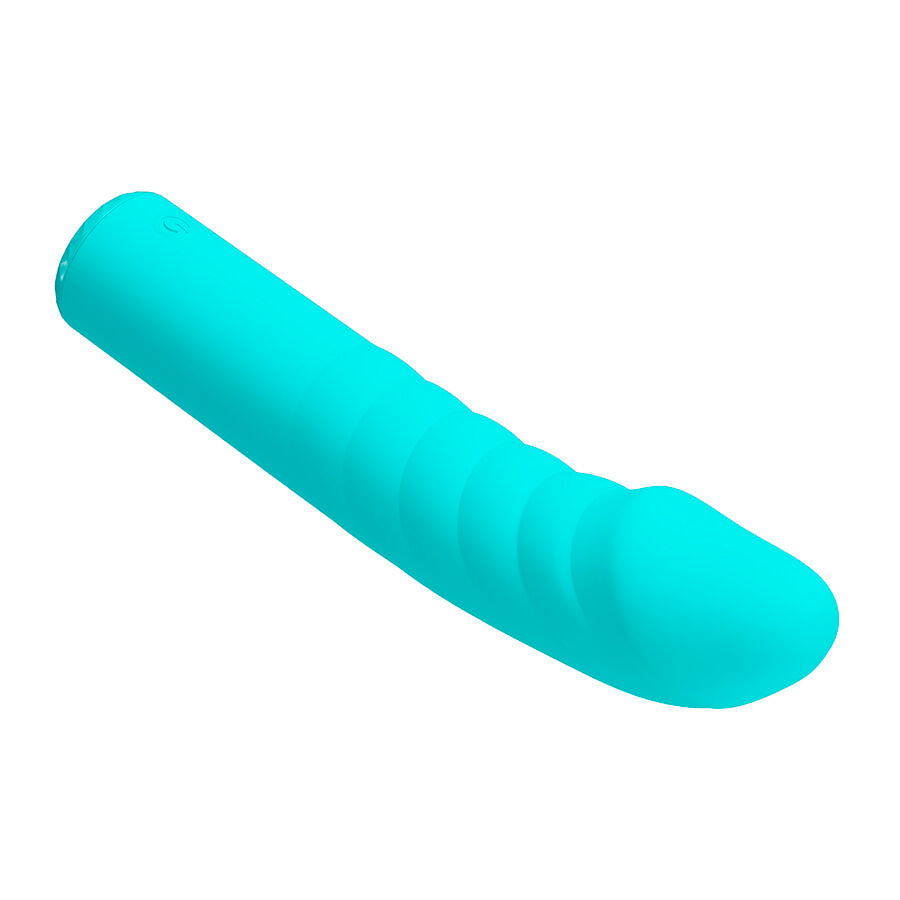 PRETTY LOVE FLIRTATION Rylan Vibrateur G-Spot Bleu — vue arrière