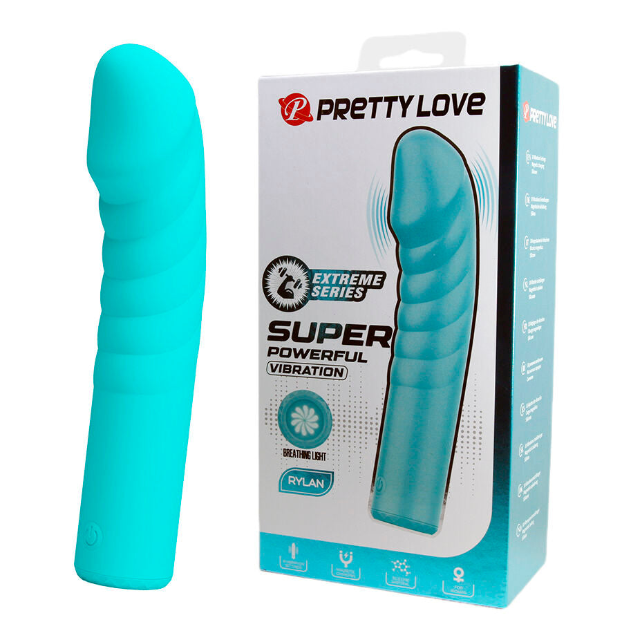 PRETTY LOVE FLIRTATION Rylan Vibrateur G-Spot Bleu - Aura Intime
