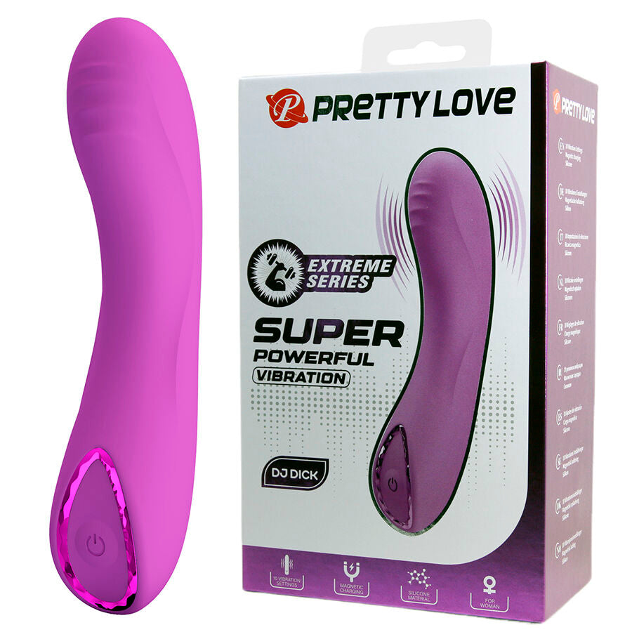 PRETTY LOVE SMART Dj Dick Vibrateur Violet Point G - Aura Intime