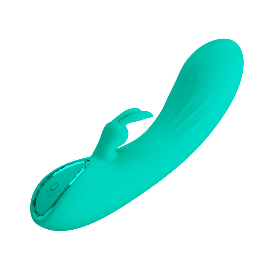 PRETTY LOVE FLIRTATION Dj Stick Vibrateur G-Spot Turquoise — vue arrière
