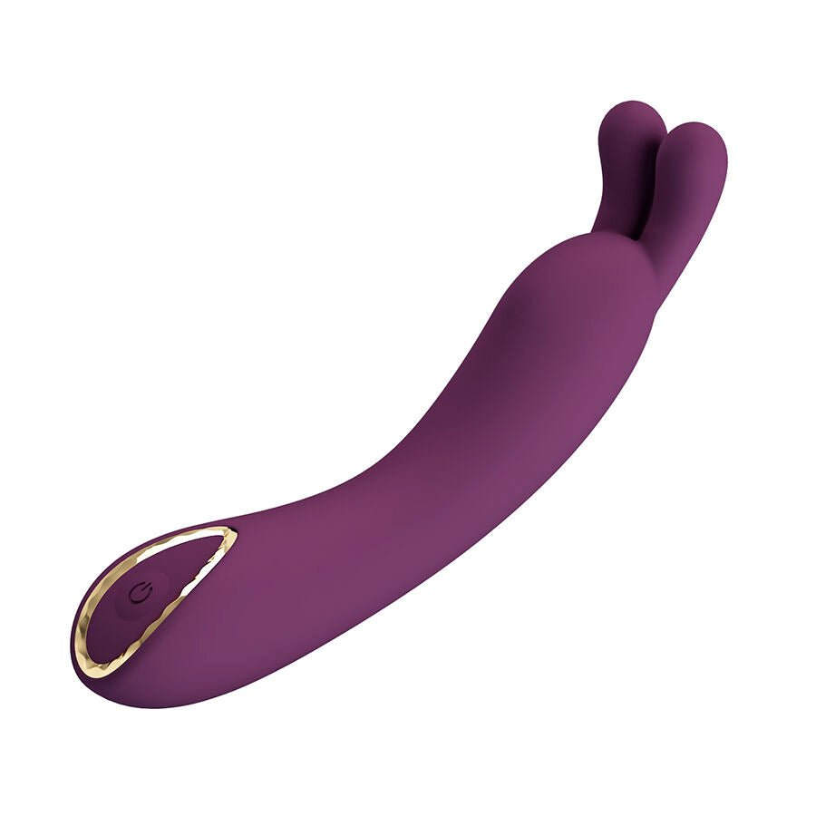 PRETTY LOVE SMART Dj Rabbit Vibrateur Point G Violet — vue arrière