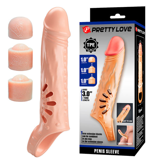 PRETTY LOVE MALE MANCHON PÉNIS EXTENSIONS - Aura Intime
