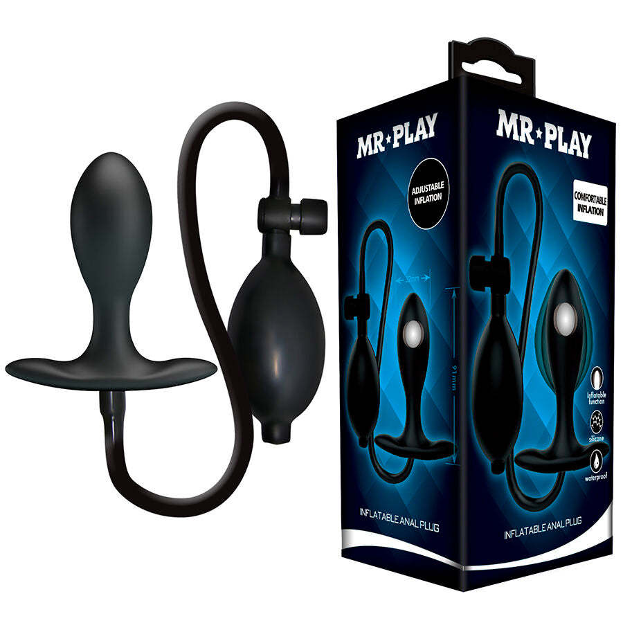 PRETTY LOVE PARTY UP Plug Anal Gonflable Réglable - Aura Intime