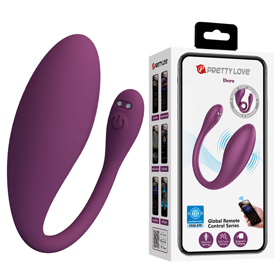 PRETTY LOVE SMART Dora Vibrateur Invisible Application Gratuite - Aura Intime