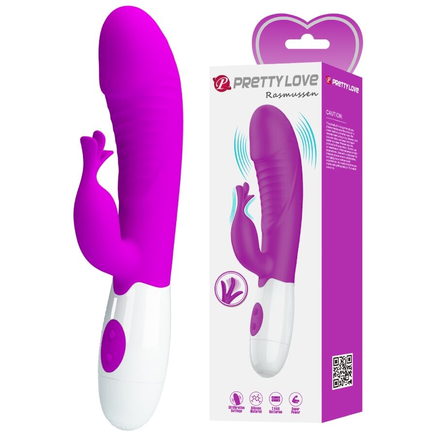 PRETTY LOVE FLIRTATION Rasmussen Vibrateur Point G Violet - Aura Intime