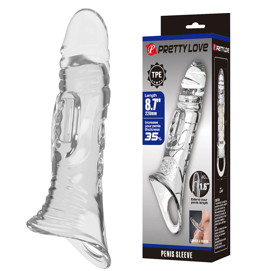 PRETTY LOVE - Transparent Penis Sleeve
