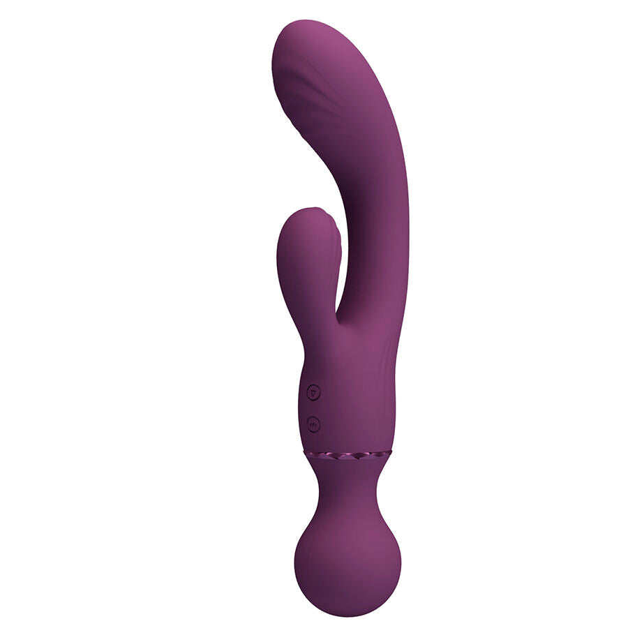 PRETTY LOVE FLIRTATION Vibrateur Point G Violet Polyvalent — vue détaillée