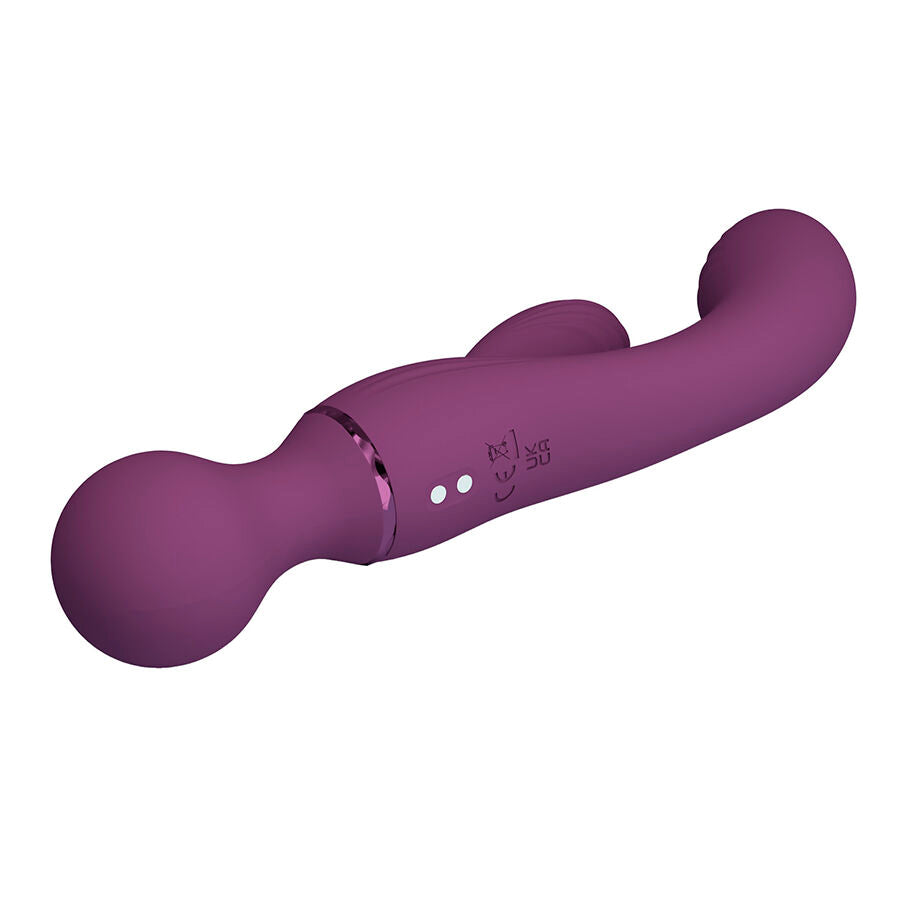 PRETTY LOVE FLIRTATION Vibrateur Point G Violet Polyvalent — vue alternative