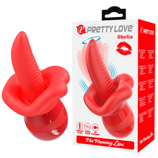 PRETTY LOVE SMART Obelia Vibrateur À Langue Mouvement Orbital - Aura Intime
