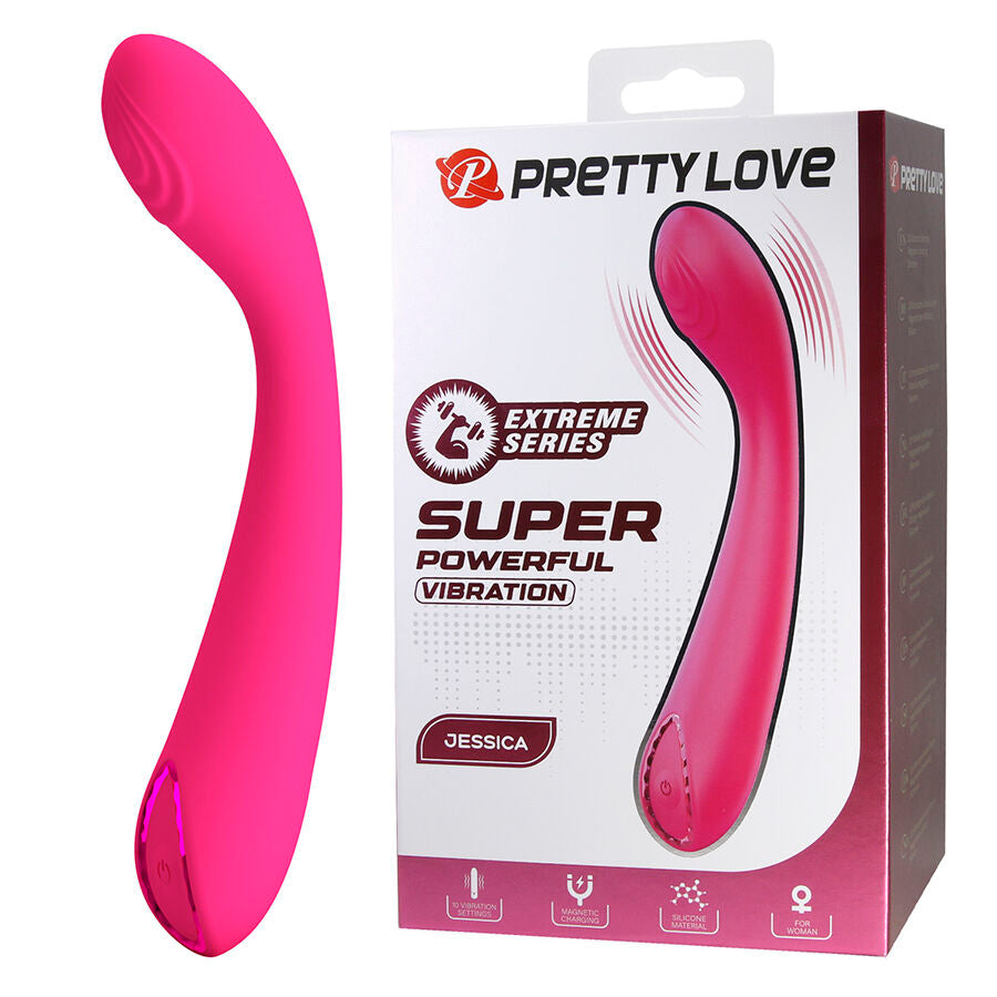 PRETTY LOVE SMART Jessica Vibrateur Rose Haute Puissance - Aura Intime