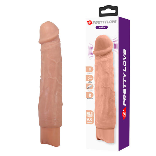 PRETTY LOVE HIGH GRADE RUFUS VIBRATEUR FLEXIBLE RÉALISTE RUFUS - Aura Intime