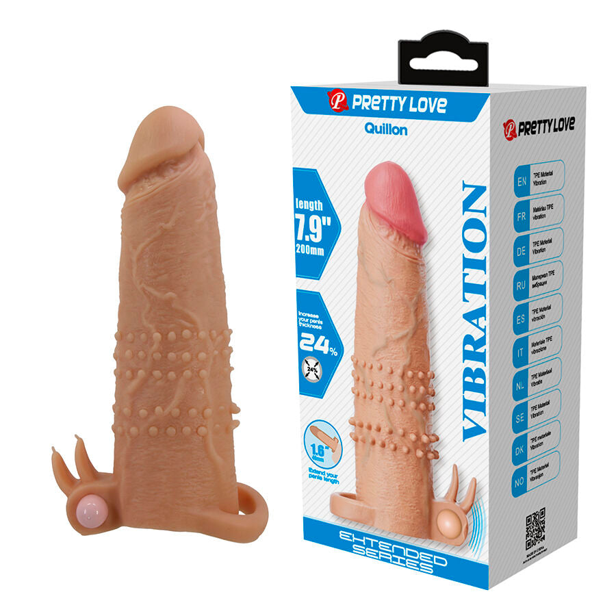 PRETTY LOVE MALE QUILLON MANCHON PÉNIS STIMULATEUR CLITORIAL VIBRATION - Aura Intime