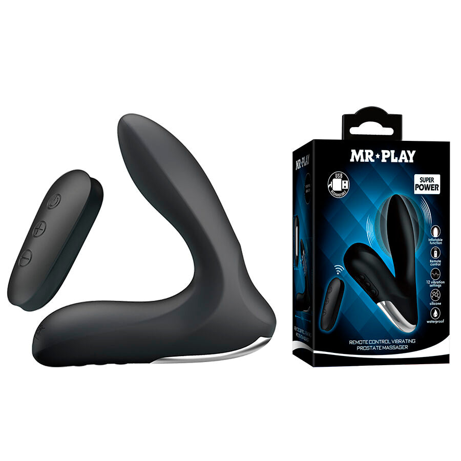 MR PLAY Masseur Prostate Télécommande À Vibrations - Aura Intime