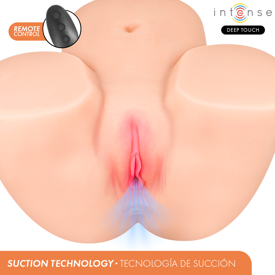INTENSE BODIES & MASTURBATORS Masturbateur Vaginal Ginger Succion, Chaleur, Vibration E... — vue détaillée