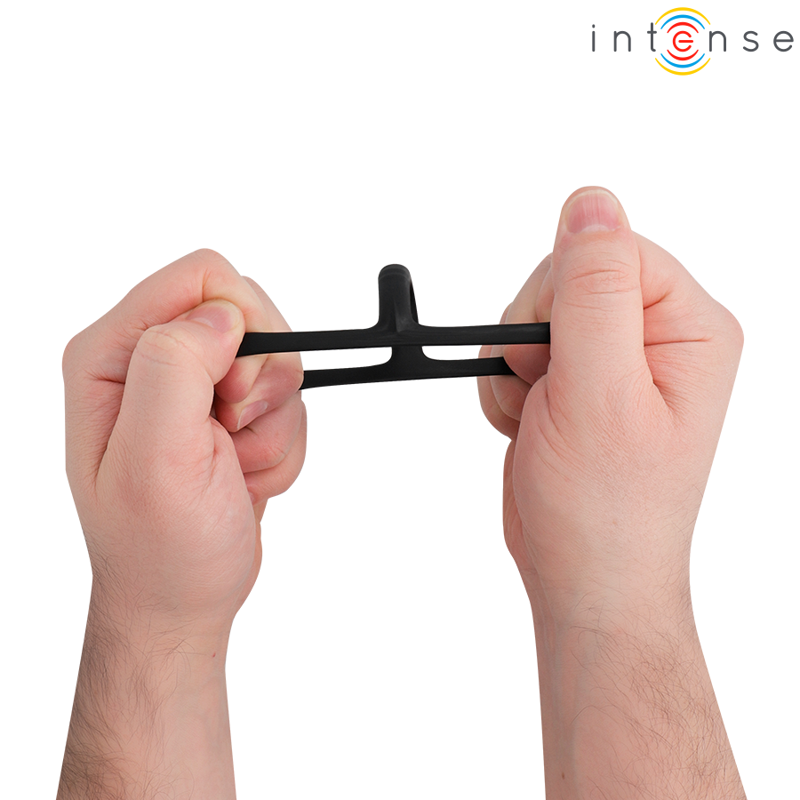 INTENSE FOR HIM JOHN ANNEAU TRIPLE AJUSTABLE PÉNIS MODÈLE 4 — vue arrière