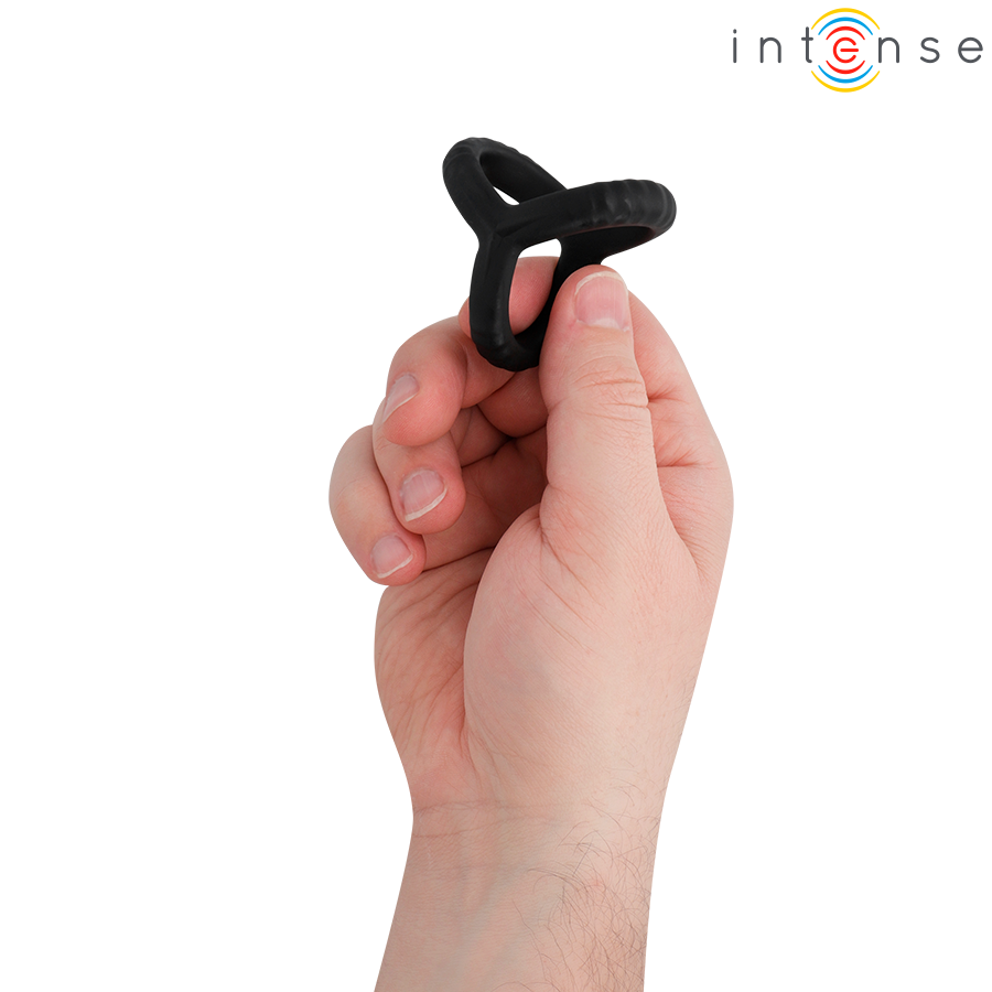 INTENSE FOR HIM JOHN ANNEAU TRIPLE AJUSTABLE PÉNIS MODÈLE 4 — vue détaillée