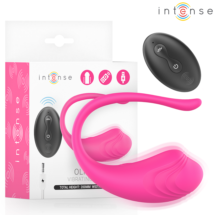 INTENSE REMOTE CONTROL Œuf Vibrant Olivia Pink Télécommande - Aura Intime