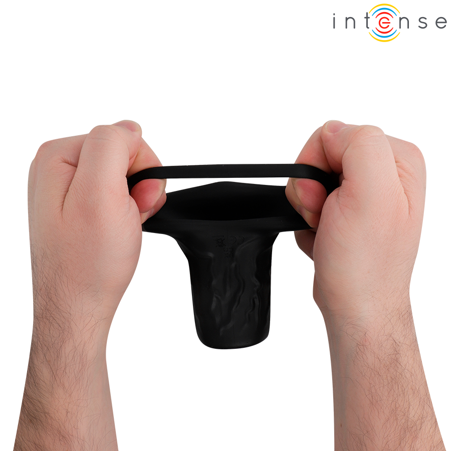 INTENSE FOR HIM SEAN ANNEAU PÉNIS VIBRANT RÉGLABLE MODÈLE 13 — vue arrière