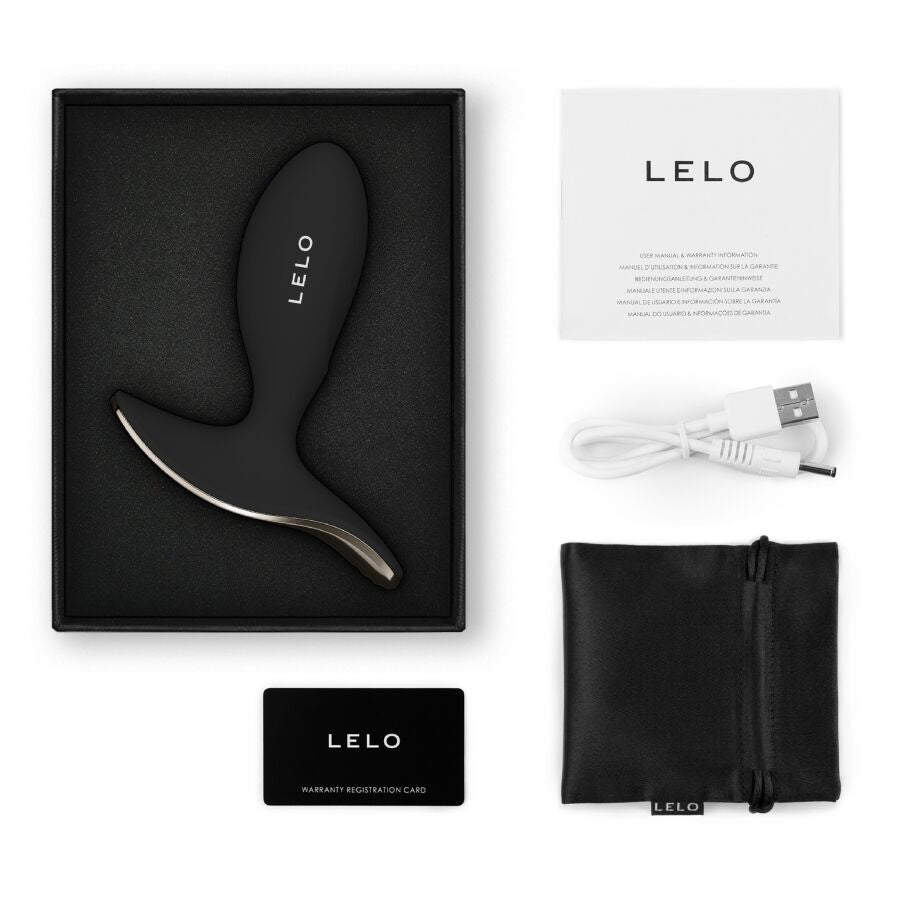 LELO SURFER 2 PLUG VIBRANT ANAL UNISEXE NOIR — vue arrière