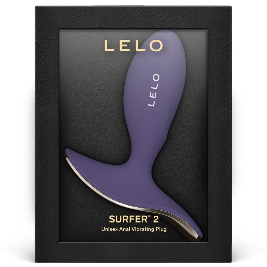 LELO SURFER 2 PLUG VIBRANT ANAL UNISEXE CYBER VIOLET — vue alternative