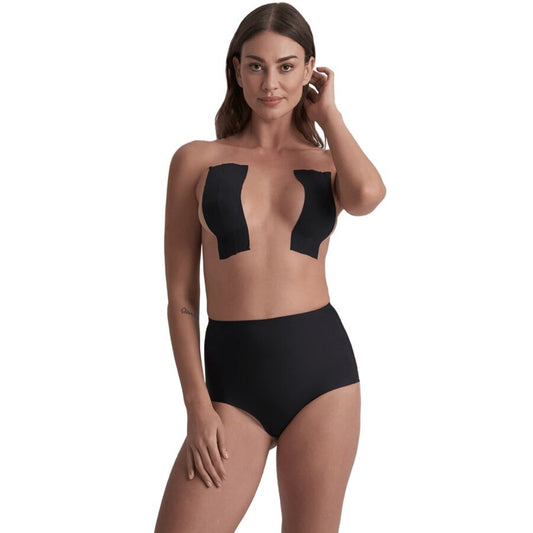 BYE BRA - TAPES BODY TAPE DOUBLE SIDED CINTA DOBLE CARA NEGRO TALLA ÚNICA... - Aura Intime