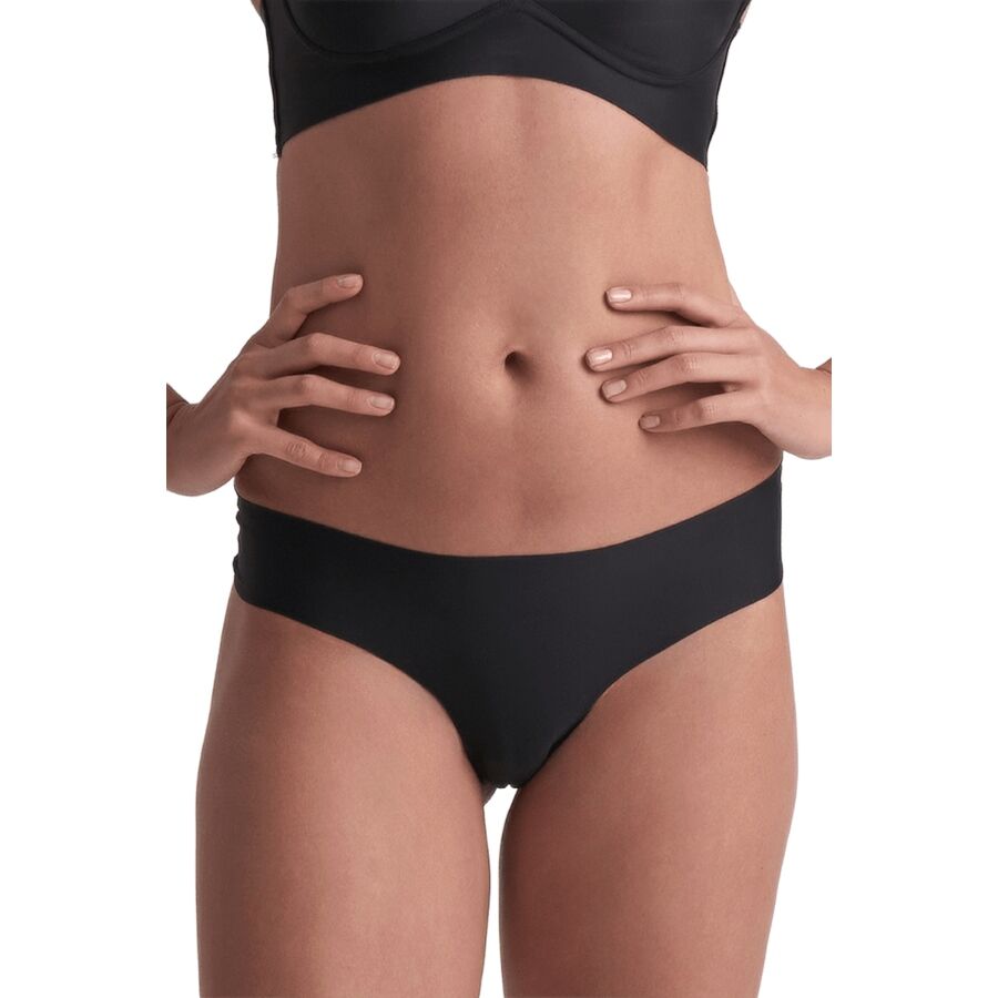BYE BRA - UNDERWEAR PACK 2 TANGAS INVISIBLES BEIGE Y NEGRO TALLA L — vue alternative