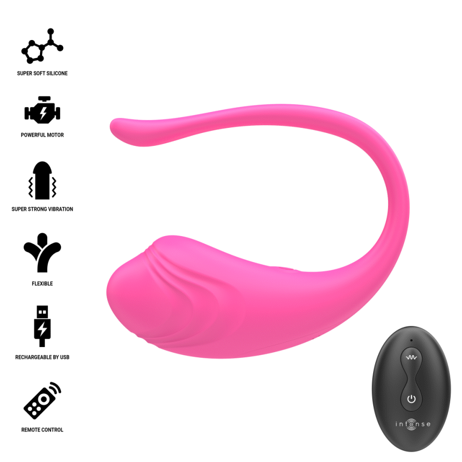 INTENSE REMOTE CONTROL Œuf Vibrant Olivia Pink Télécommande — vue détaillée