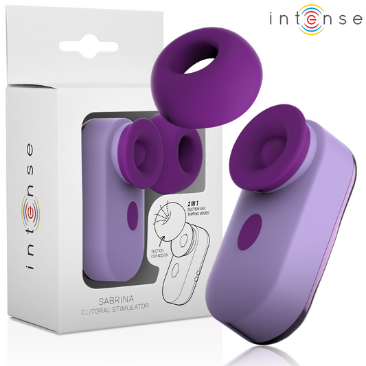 INTENSE FUN TOYS Stimulateur Clito Sabrina Violet - Aura Intime