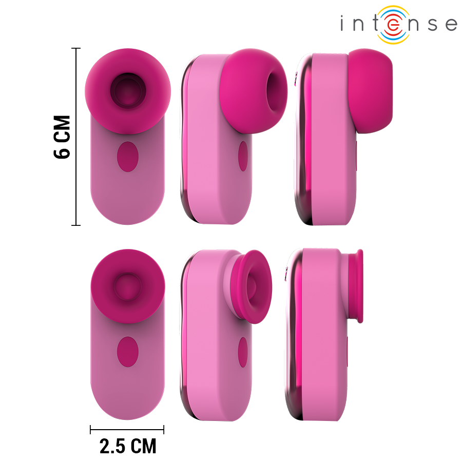 INTENSE FUN TOYS Stimulateur Clito Sabrina Rose — vue arrière