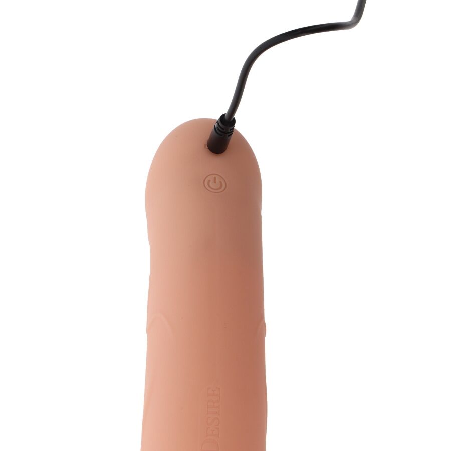 HIDDEN DESIRE - Inferno Manchon Pénis Vibrant Avec Strap-On 20 Cm