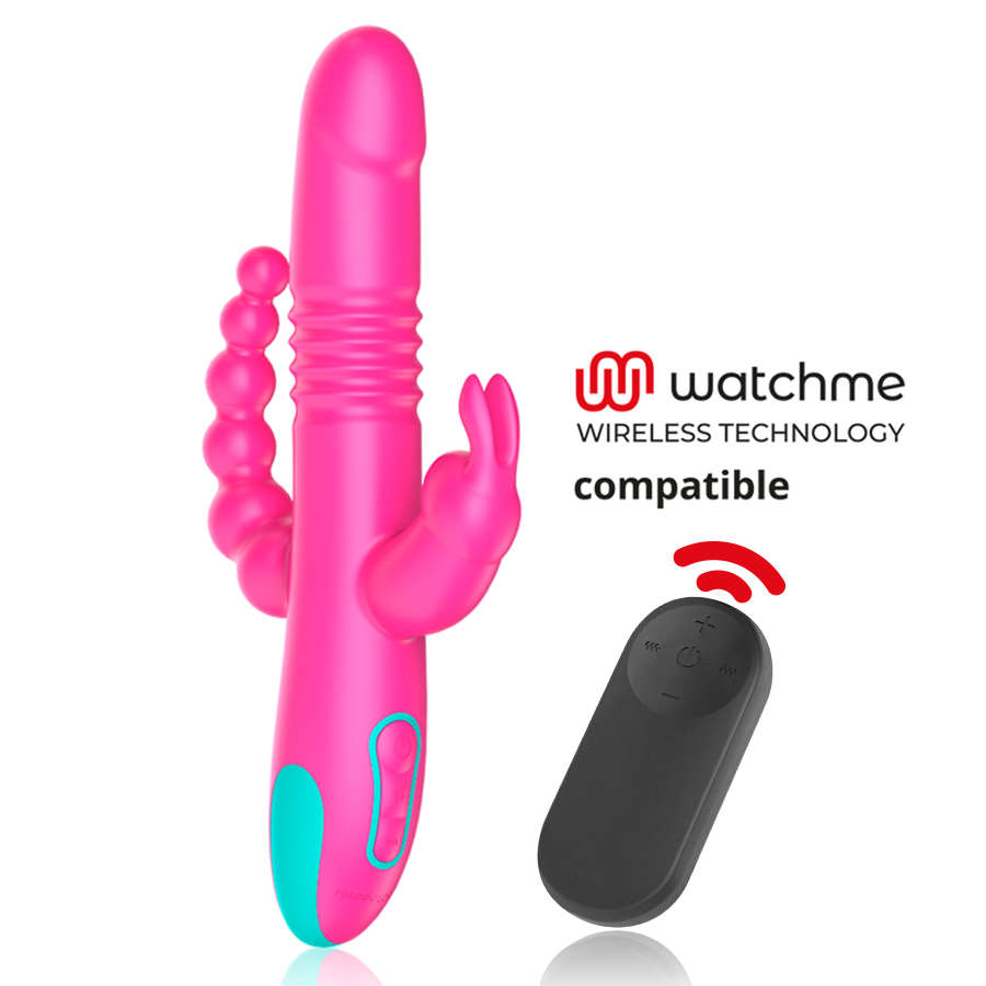 HAPPY LOKY DONALD TRIPLE STIMULATION : ANALE, POINT G CLITORIS + TÉL... - Aura Intime