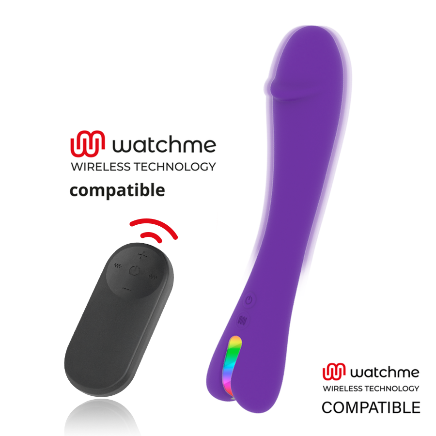 MR. BOSS Enzo Vibromasseur + Télécommande Watchme - Aura Intime