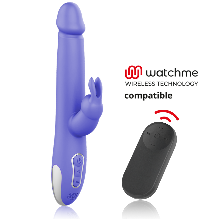 MR. BOSS ARTURO VIBROMASSEUR ROTATIF + TÉLÉCOMMANDE WATCHME - Aura Intime