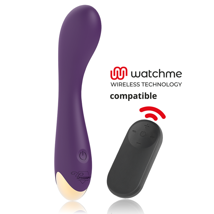 TREASURE Hansel Vibromasseur Point G + Télécommande Watchme - Aura Intime