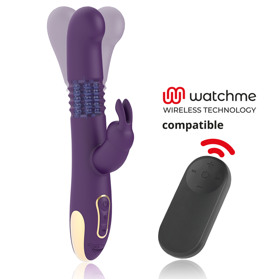 TREASURE Bastian Vibromasseur Rabbit Up & Down Rotatif Vibrant + T... - Aura Intime