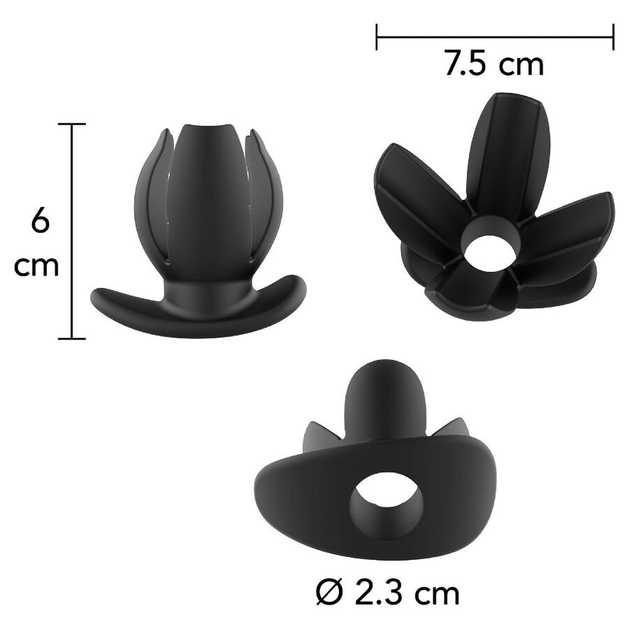 HIDDEN DESIRE Extreme Plug Anal Expansible Écarteur — vue arrière