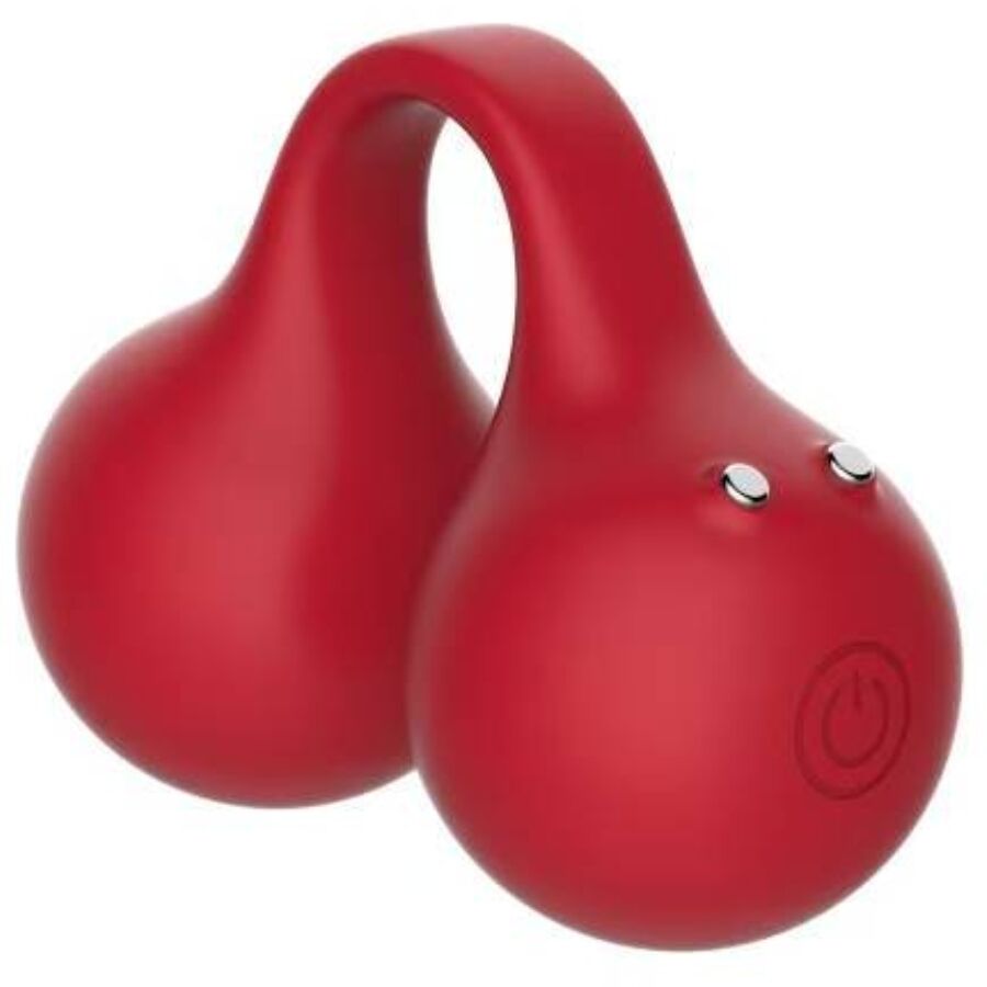 SNAIL VIBE Twinn Vibrateur À Doigts Cerise — vue détaillée