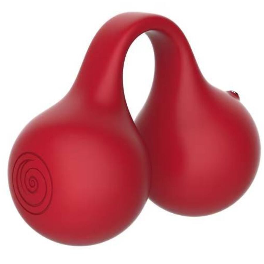 SNAIL VIBE Twinn Vibrateur À Doigts Cerise - Aura Intime