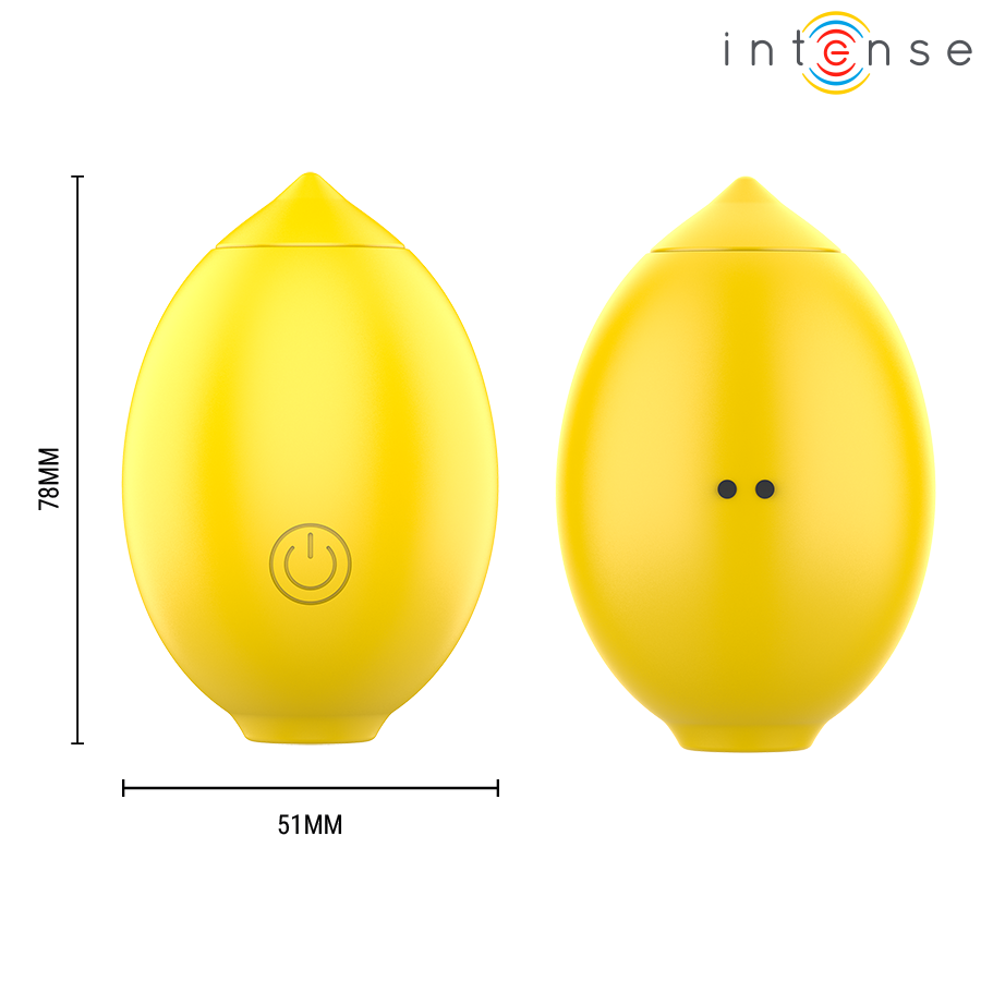 INTENSE FUN TOYS Moni Stimulateur Succion Clitorielle Lemon — accessoires inclus