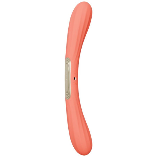 LELO BOOMERANG VIBRATEUR DOUBLE EXTENSION ROUGE CORAIL - Aura Intime