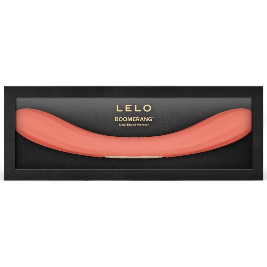 LELO BOOMERANG VIBRATEUR DOUBLE EXTENSION ROUGE CORAIL — vue alternative
