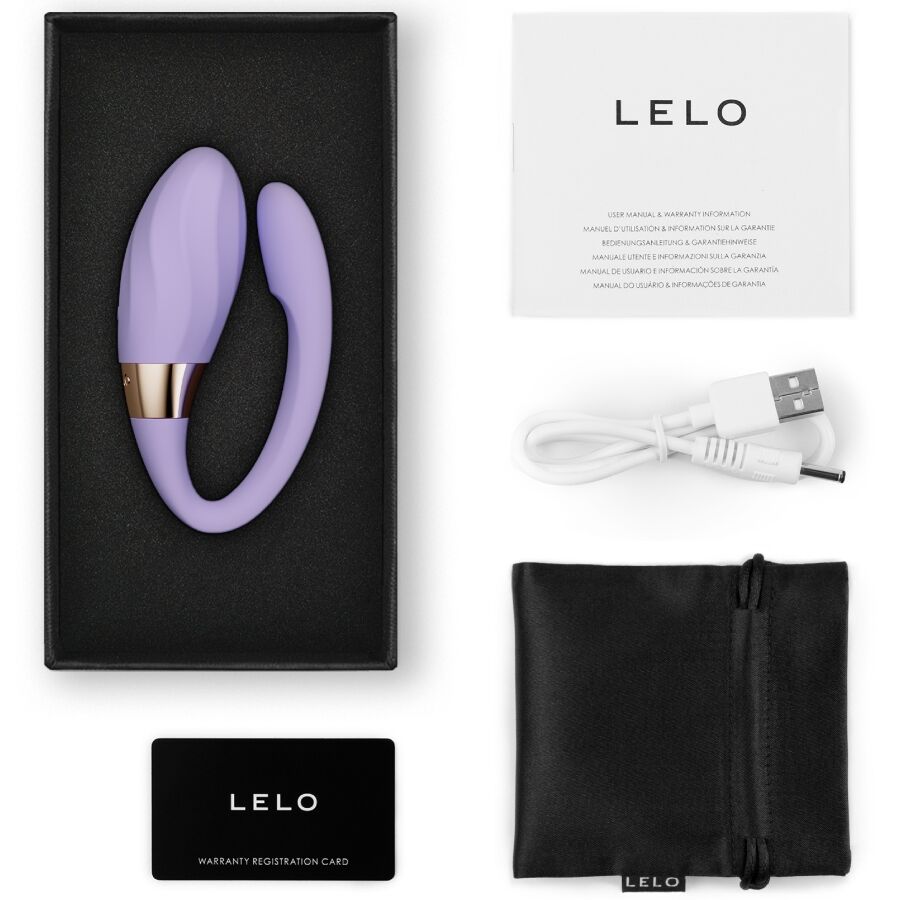 LELO TIANI TWIST VIBRATEUR COUPLES LAVANDE — vue détaillée