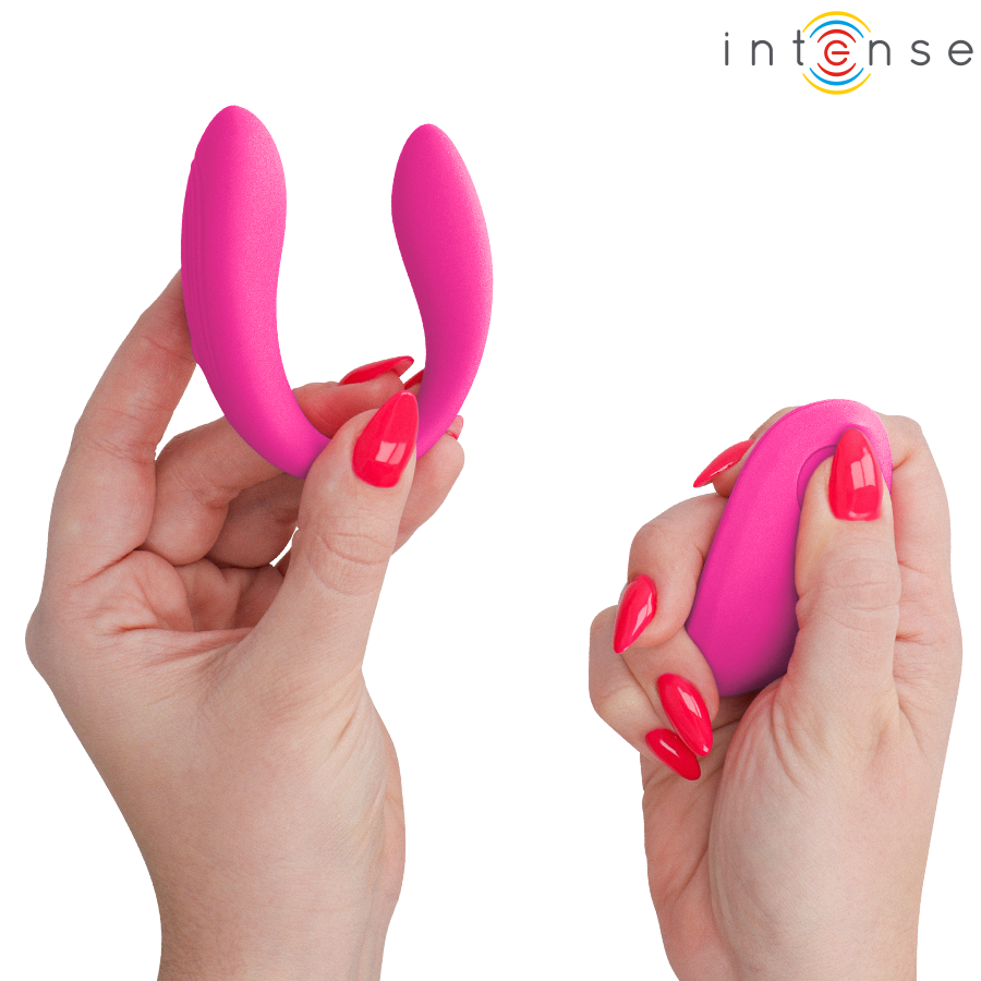 INTENSE REMOTE CONTROL Nora Stimulateur À Pince Vibrante Rose — vue détaillée