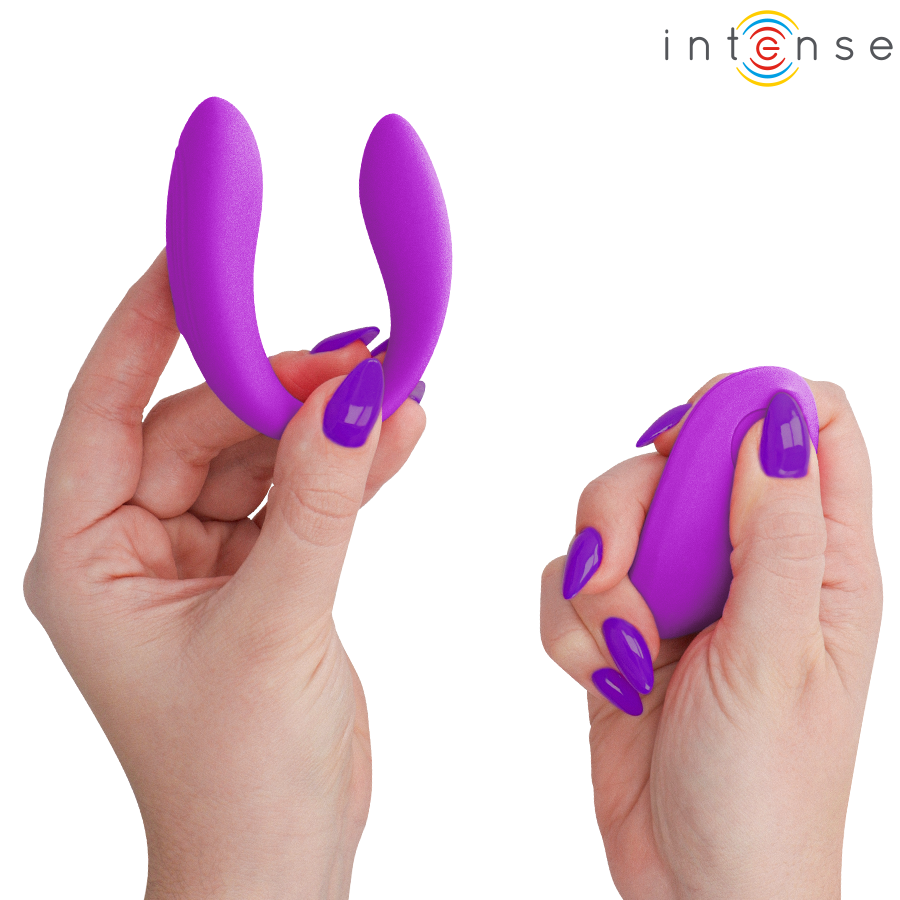 INTENSE REMOTE CONTROL Nora Stimulateur À Pince Vibrante Violet — vue détaillée