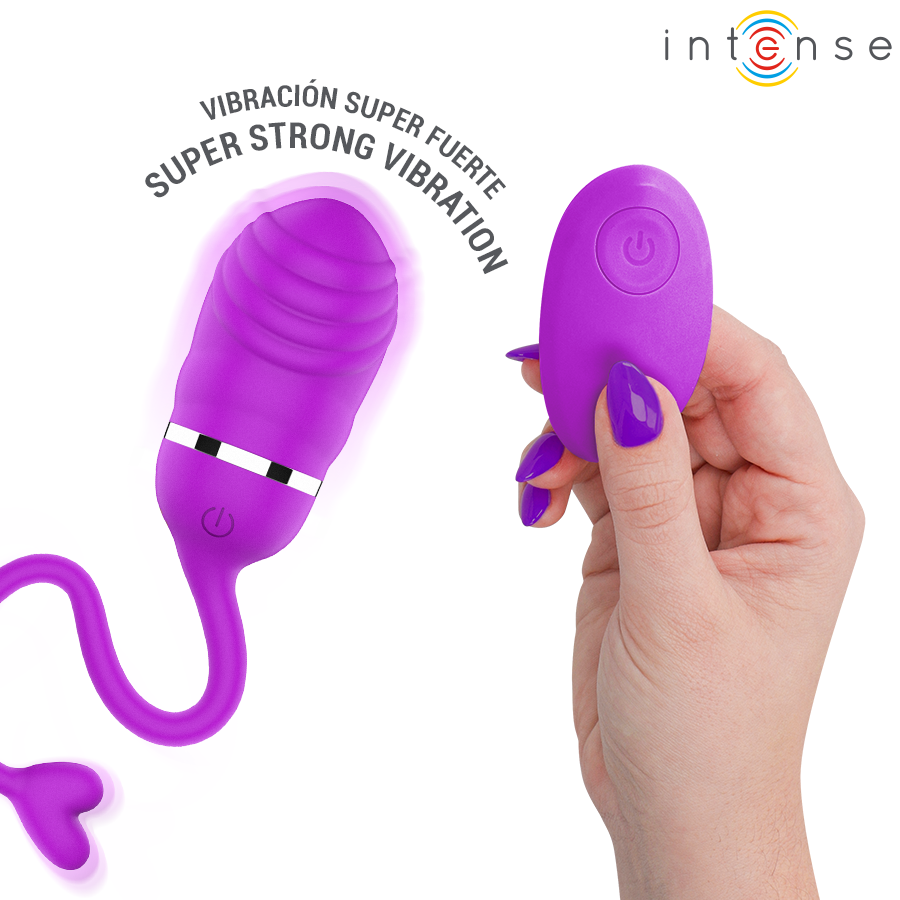 INTENSE REMOTE CONTROL Sookie Œuf Vibrant À Télécommande Violet — vue détaillée