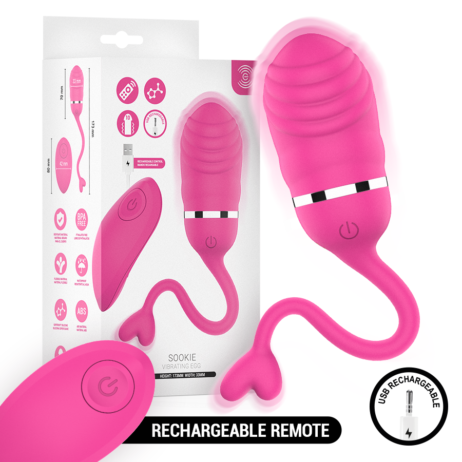 INTENSE REMOTE CONTROL Sookie Œuf Vibrant Rose À Télécommande - Aura Intime