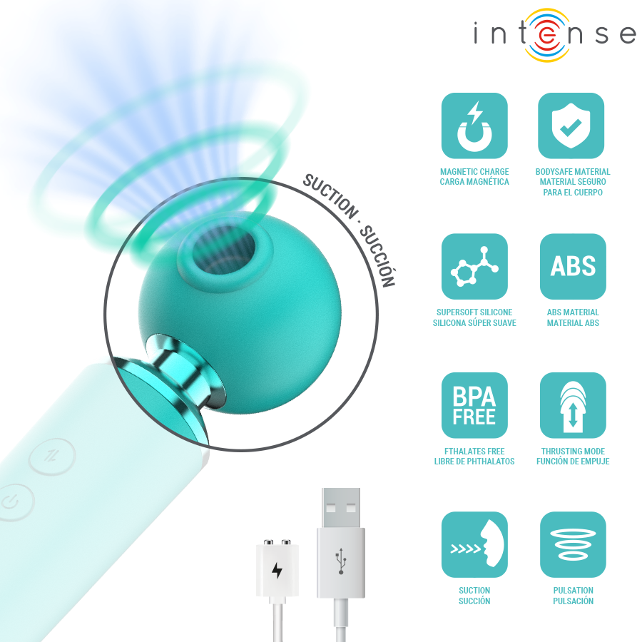INTENSE HIGH TECH Hamby Stimulateur Multifonctionnel À Succion Vibration — vue alternative